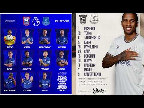 Ipswich Town 0-2 Everton - 2024-25 - BBC Radio Suffolk Full Match Commentary