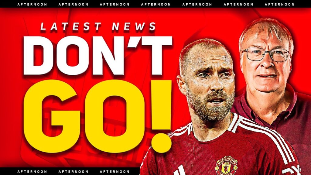 Eriksen To LEAVE United & Antony LOAN DEAL? Man Utd News