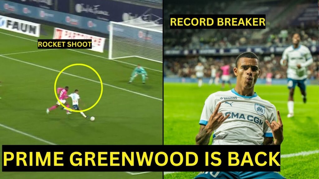 Mason Greenwood BREAK RECORD with one goal + assist During Marseille VS Montpellier | Man Utd News