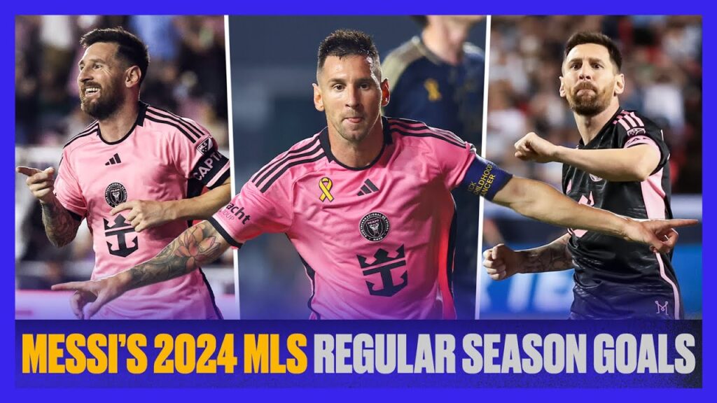 Every Goal Lionel Messi Scored in the 2024 MLS Regular Season 🌟
