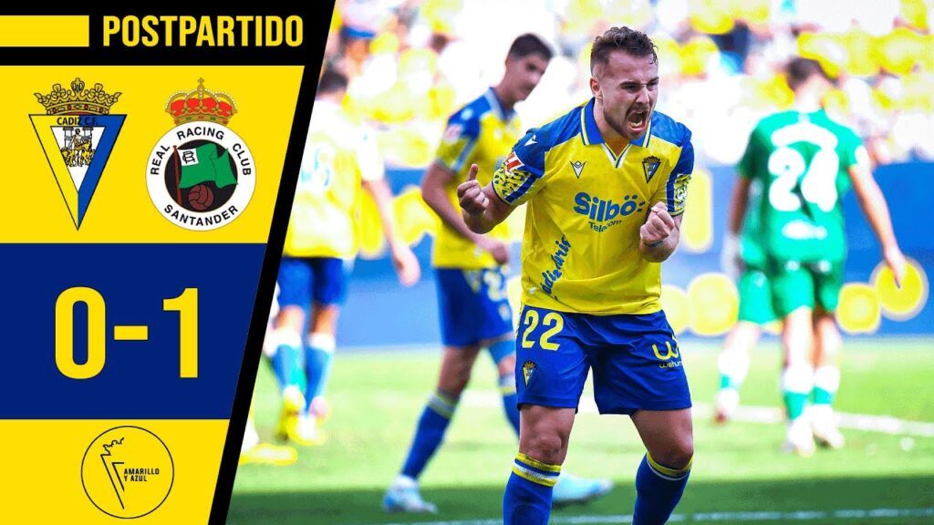 UN GRITO DE AUXILIO (CÁDIZ 0 - 1 RACING) | JORNADA 10 LA LIGA HYPERMOTION 24/25 | Amarillo y azul