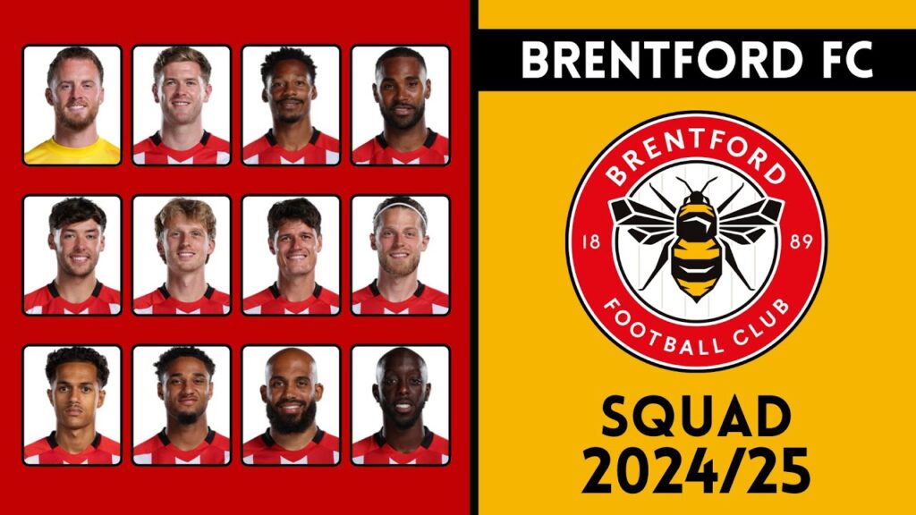 Brentford FC Squad For Season 2024/25 | Brentford | Roster Insight