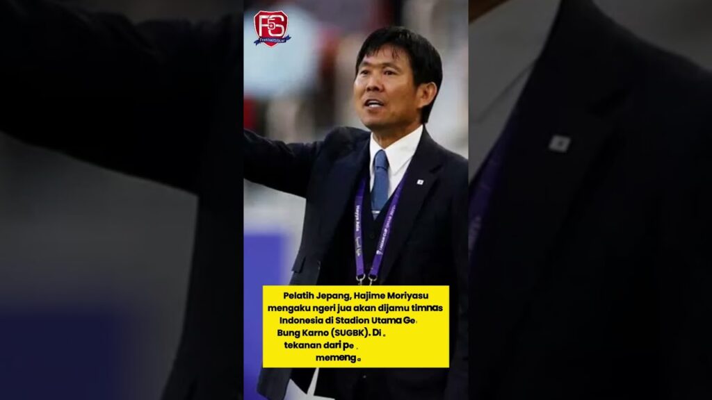 Hajime Moriyasu Akui Ngeri Teror Suporter Timnas Indonesia
