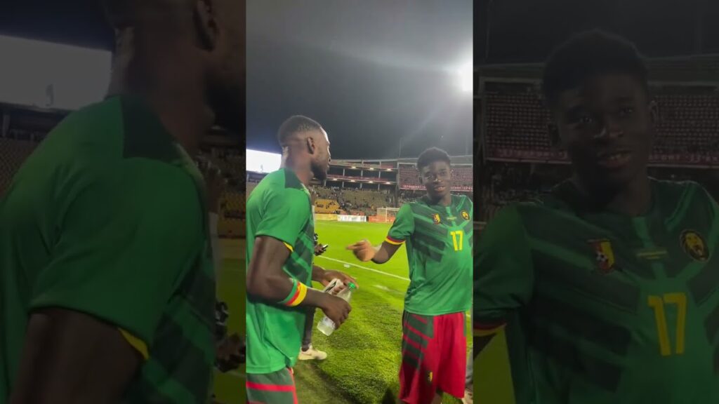 #LionsIndomptables : Carlos Baleba 17 et Martin Hongla 18 #football #sports #fecafoot