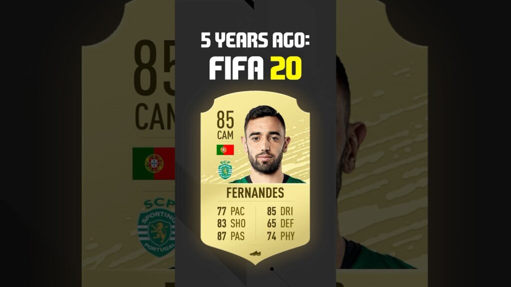 Man UTD in FC 25 vs 5 Years Ago 🔥