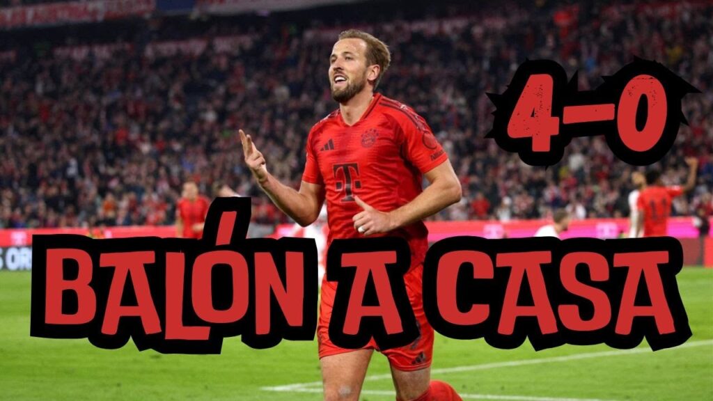 (BAYERN MÜNCHEN 4 – 0 STUTTGART) LA APLANADORA GOLEA AL VICE CAMPEÓN DE ALEMANIA