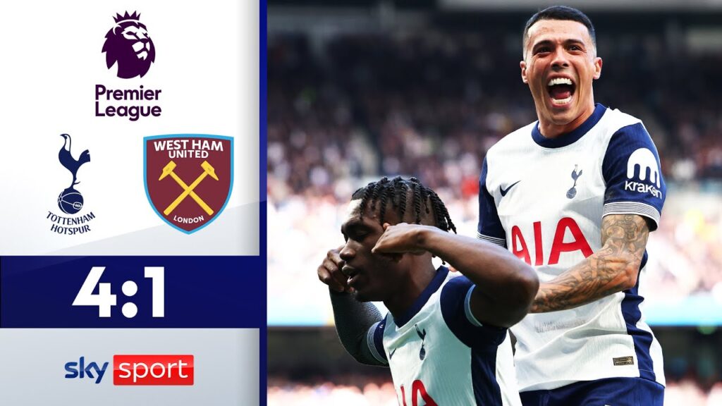 Spurs drehen in 2. Hälfte auf! | Tottenham Hotspur - West Ham United | Highlights - Premier League