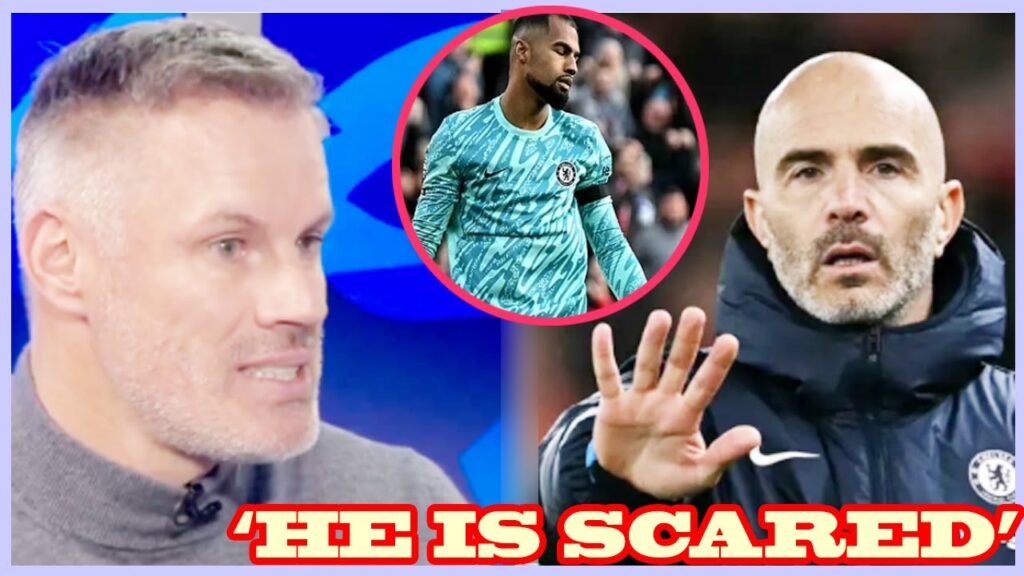 ‘He is scared’ – Jamie Carragher says Chelsea must upgrade Robert Sanchez after Liverpool defeat ‘He is scared’ – Jamie Carragher says Chelsea must upgrade Robert Sanchez after Liverpool defeat