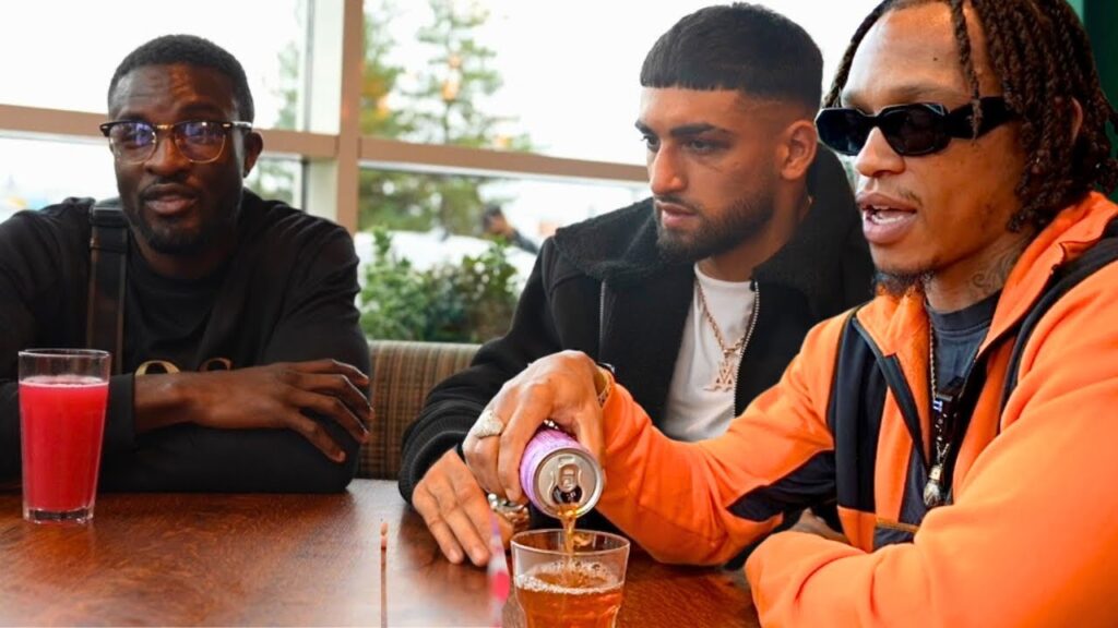 “BRO WE SHARED SINGLE BED TOGETHER..URM NO WE DIDN’T” Anthony Yarde Adam Azim Ohara Davies at Nandos