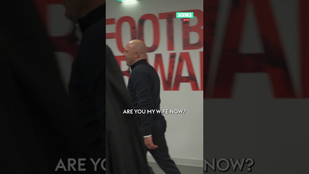 Arne Slot calling Specs his wife is probably not what you expected to hear today 😳🤣