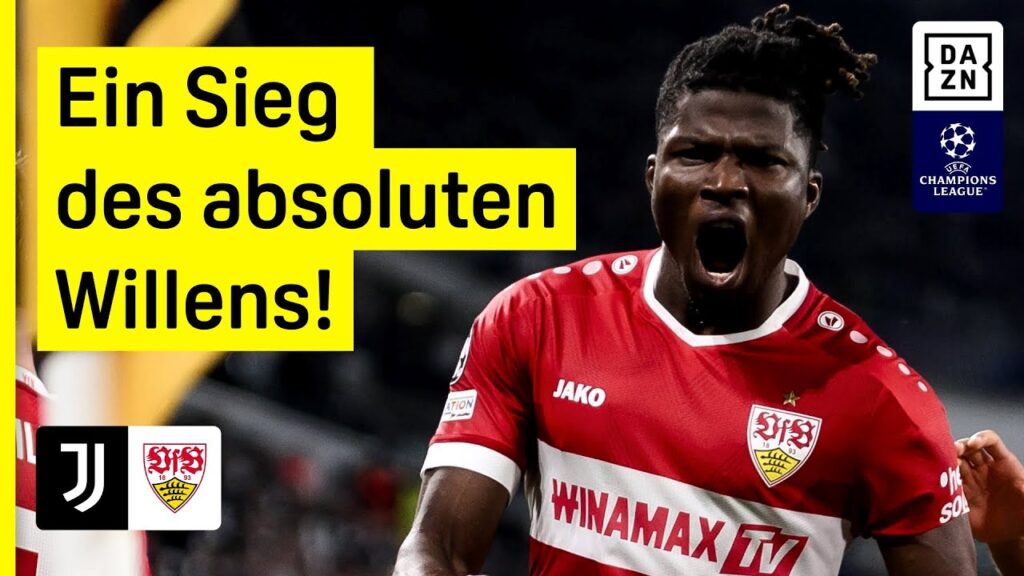 Ekstase! VfB trotzt VAR und Juve-Torwart: Juventus - VfB Stuttgart | UEFA Champions League | DAZN