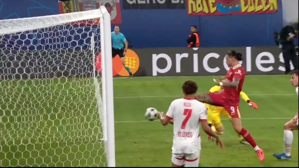 Darwin Nunez Goal vs RB Leipzig, Liverpool vs RB Leipzig Highlights, Champions League 2024