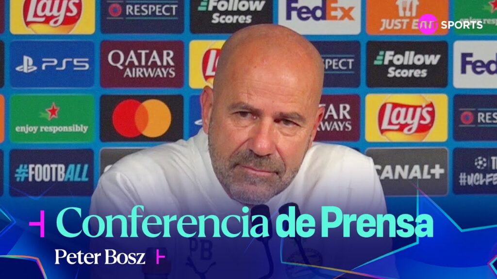 PETER BOSZ: "CHUCKY LOZANO TRABAJA DURO TODOS LOS DÍAS" | ENTREVISTA | PSG VS PSV