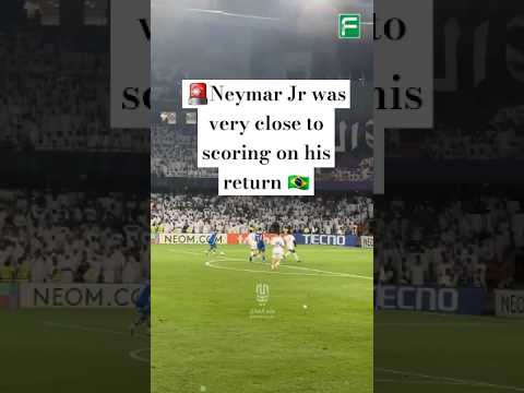 _*🚨Neymar Jr was very close to scoring on his return 🥹🇧🇷*__*The combination with Mitrovic #shortfeed