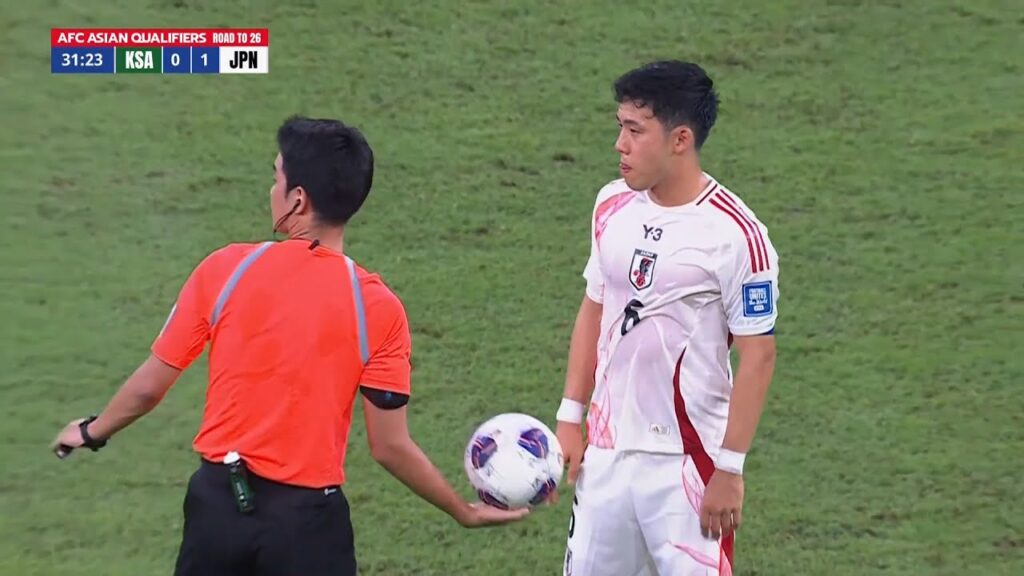 Wataru Endo vs Saudi Arabia