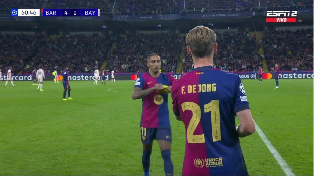 Frenkie de Jong vs Bayern Munich (23/10/2024) | UCL
