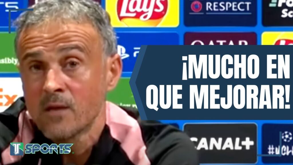 Luis Enrique REACCIONA a los elogios de PSV a PSG: “Nos gusta que NOS ELOGIEN, pero HAY QUE MEJORAR"
