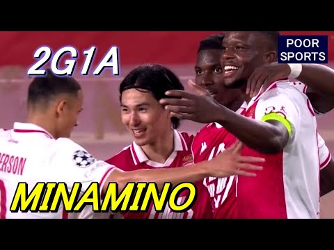 とまらぬモナ王の衝撃『ミナミノ、ドゥーベル！』世界が震えた90分 南野レッドスター戦タッチ集 Takumi Minamino 2024/10/22