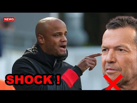 KOMPANY VERURTEILTE Lothar Matthäus WEGEN DER ANNAHME UNGUTE REZENSION VON Leon Goretzka