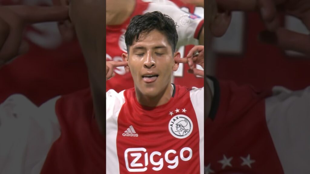 When Edson Álvarez scored his first Ajax goal 🇲🇽