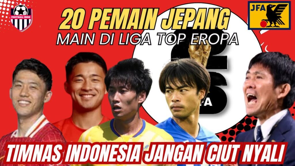 20 Pemain Timnas Jepang Bela Klub-klub Beken Eropa , Ini Daftarnya  | Timnas Indonesia vs Jepang