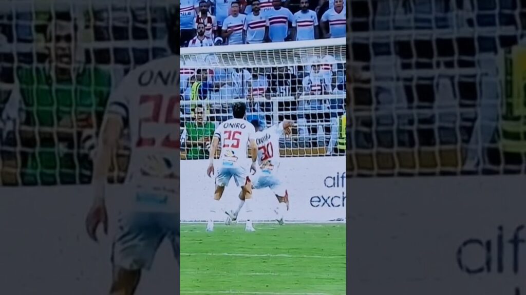 سيف الدين الجزيرى الفتى الذهبى😘#للزمالك ما شاء الله عليه ماكينة أهداف حاسمة 🤩 إحنا نمسك الخشب بقا 😅