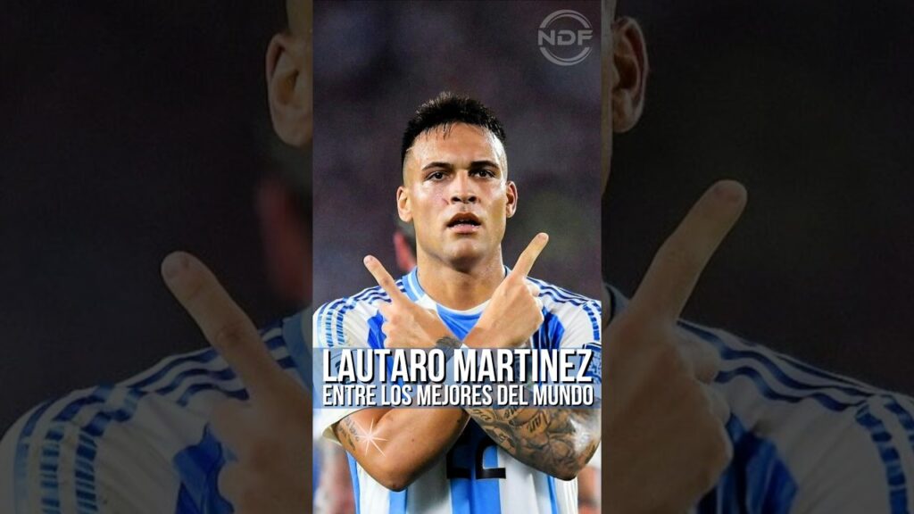 Lautaro Martinez elegido entre los mejores jugadores del mundo π± Lautaro Martinez elegido entre los mejores jugadores del mundo π±
