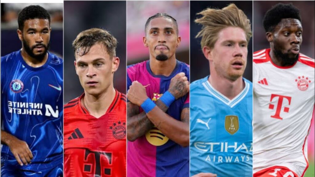 REAL MADRID da THIBOUT COUTUOR, BARCELONA da ALPHONSO DAVIES da KIMMICH,MAN UNITED da ZIKZEE?