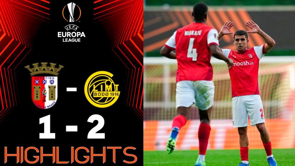 Sikou Niakaté Goal | Braga vs Bodø/Glimt 1-2 Highlights | UEFA Europa League 2024-25