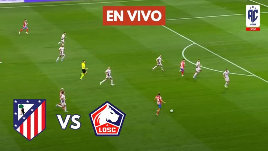ATLÉTICO MADRID vs LILLE EN VIVO 🔥 CHAMPIONS LEAGUE - FECHA 3