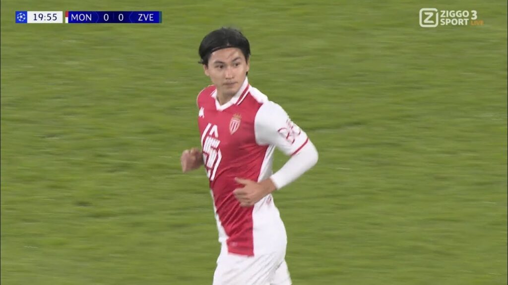 Takumi Minamino Goal,Monaco vs Crvena zvezda(5-1) All Goals and Extended Highlights