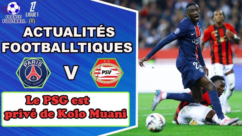 PSG : Inquiétude pour Randal Kolo Muani avant le PSV Eindhoven