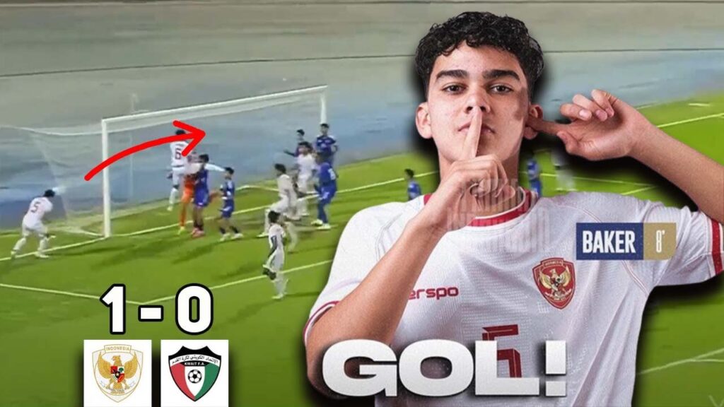 Timnas Indonesia U 17 Vs Kuwait! Mathew Baker Jadi Pahlawan Kemenangan Indonesia vs Kuwait