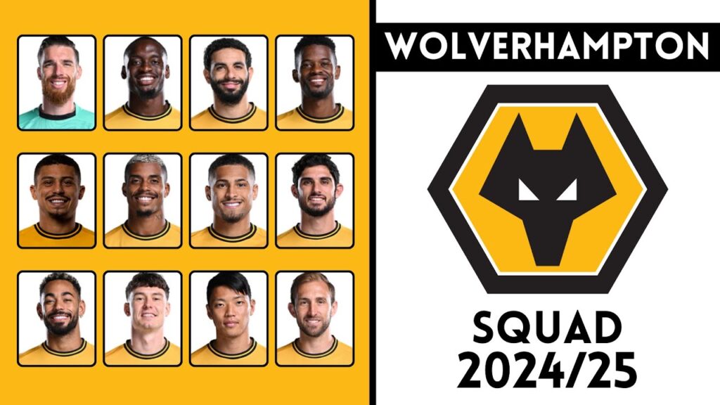 Wolverhampton Wanderers Squad For Season 2024/25 | Wolves | Roster Insight