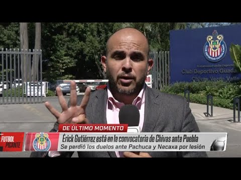 Ultimo Momento REFUERZO De Lujo En Chivas Para El Partido Con Puebla Y Baja De Roberto Alvarado