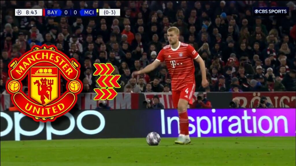 Matthijs de Ligt vs Man City | All Skills | Man United Target 🔴