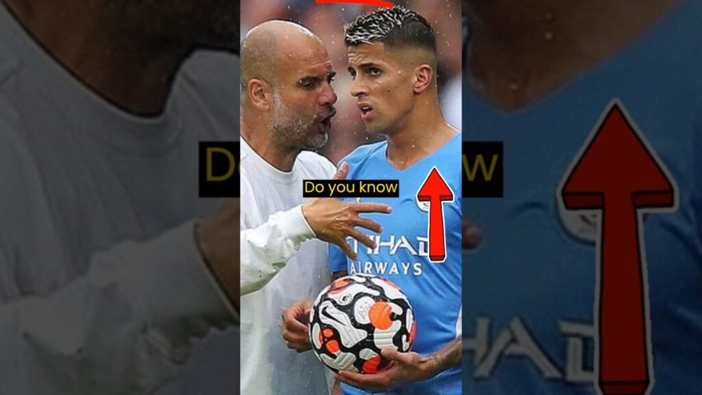 Pep Guardiola destroyed the career of Joao Cancelo #football #shorts