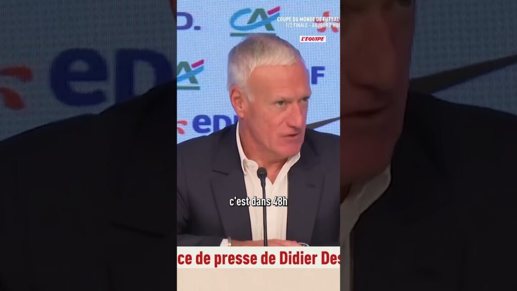 Didier Deschamps s'exprime sur la retraite de Griezmann, l'absence d'Mbappé ⚽🇫🇷🔚 #shorts #football