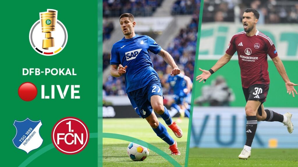 LIVE 🔴 TSG Hoffenheim vs. 1. FC Nürnberg | FULL GAME | DFB-Pokal 2024/25 - Round 2