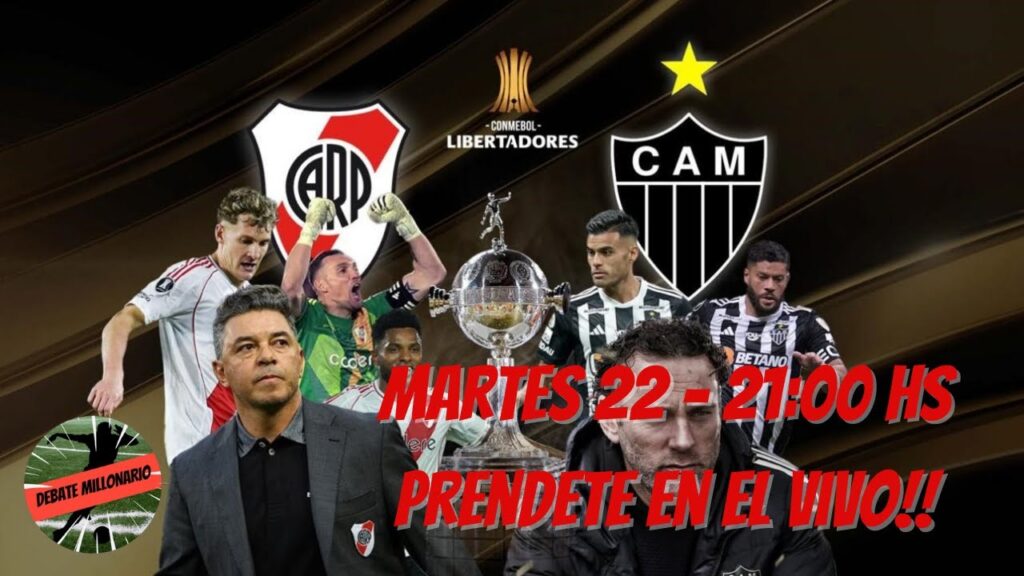 Atletico Mineiro vs River Plate - Semifinal Libertadores - en vivo