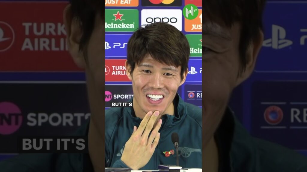 Tomiyasu REFUSES to comment on VAR!😬