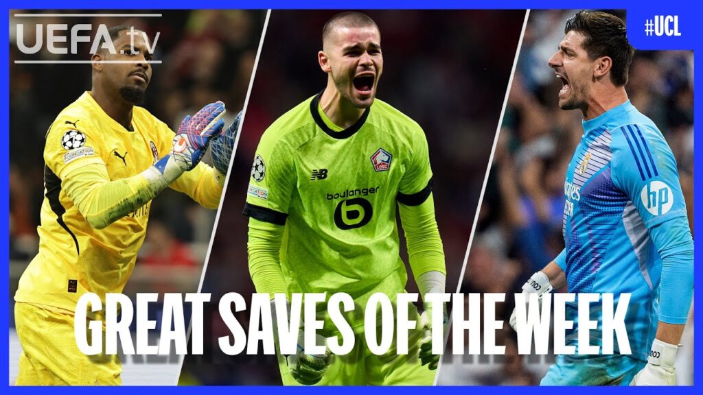 #UCL Great Saves Matchday 3 | Maignan, Chevalier, Courtois...