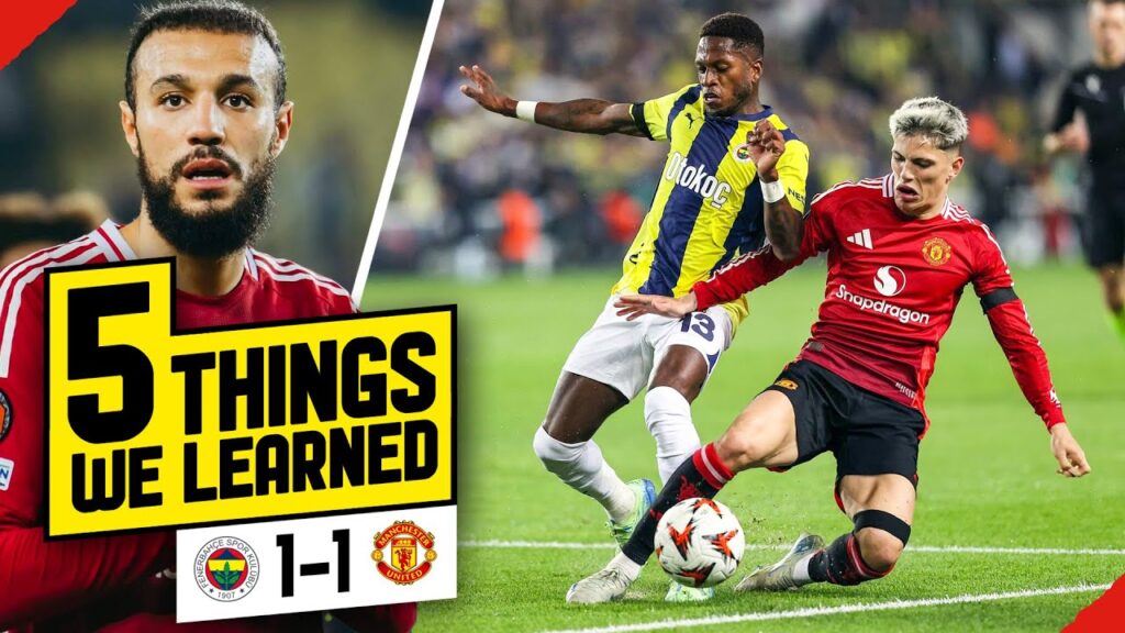 Mazraoui In The 10?! NO SPARK! NO WINS! 5 Things We Learned... Fenerbahçe 1-1 Man United