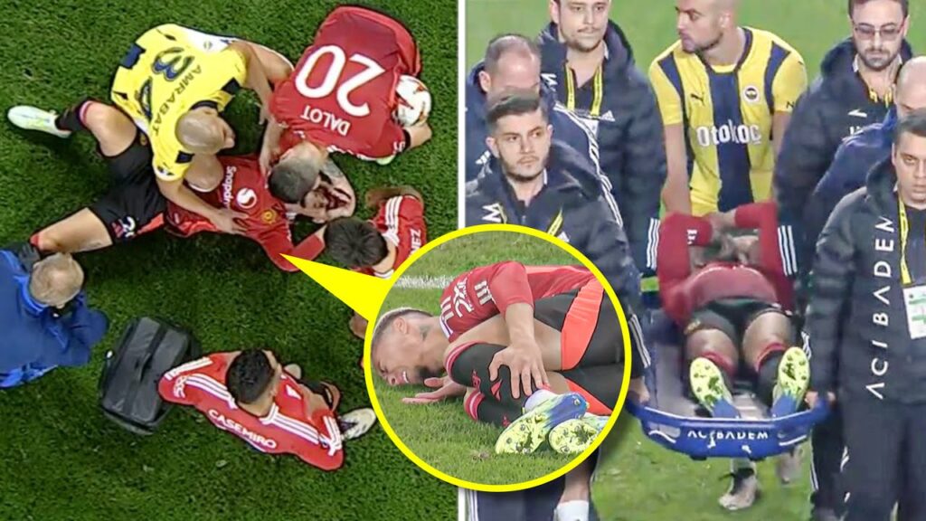 Antony Injury against Fenerbahce 🤕