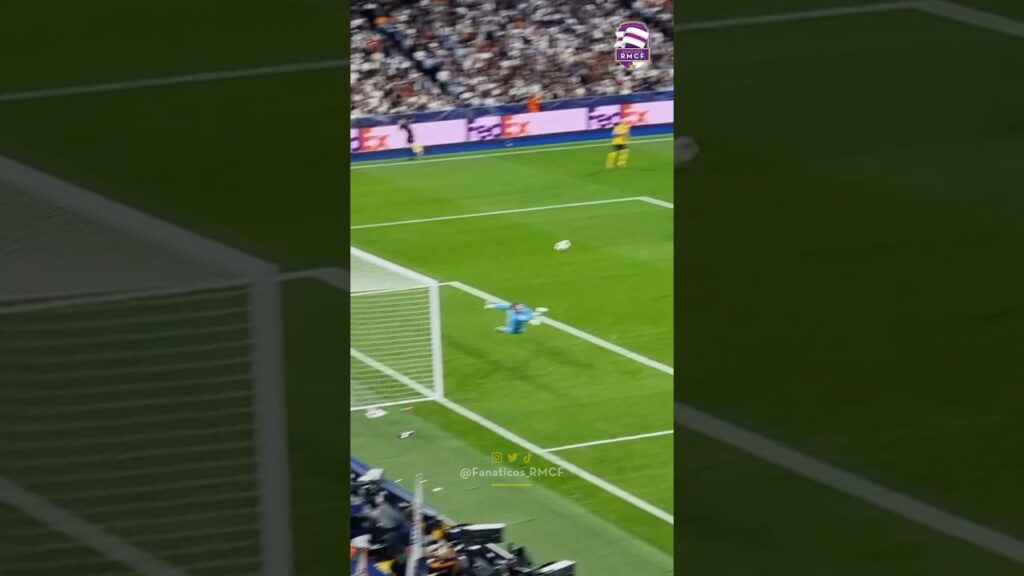 🧤La PARADA IMPOSIBLE de COURTOIS que SALVÓ al REAL MADRID contra el BORUSSIA