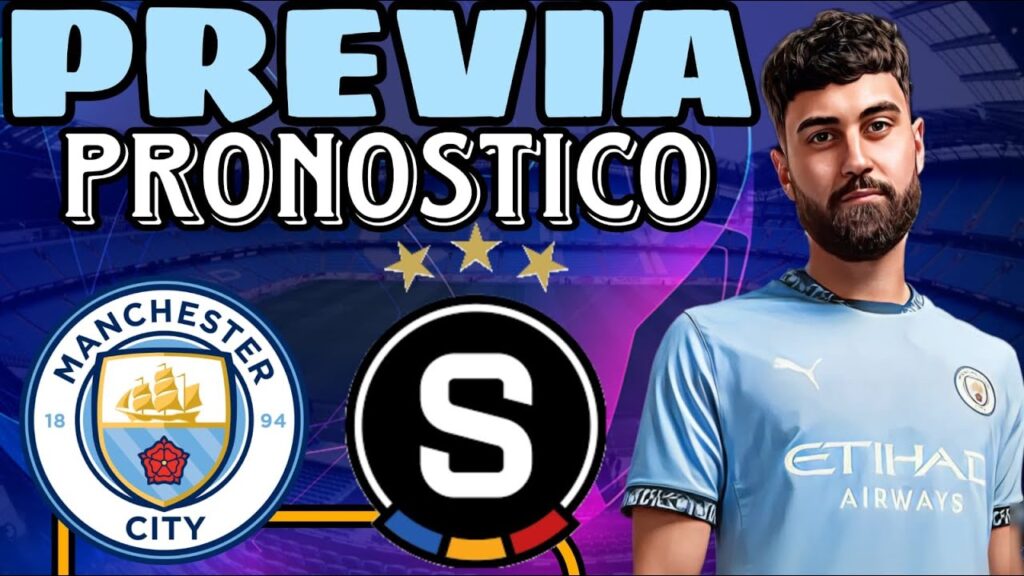 MANCHESTER CITY VS SPARTA PRAGA Previa y Pronostico | Jornada 3 CHAMPIONS LEAGUE 2024 2025