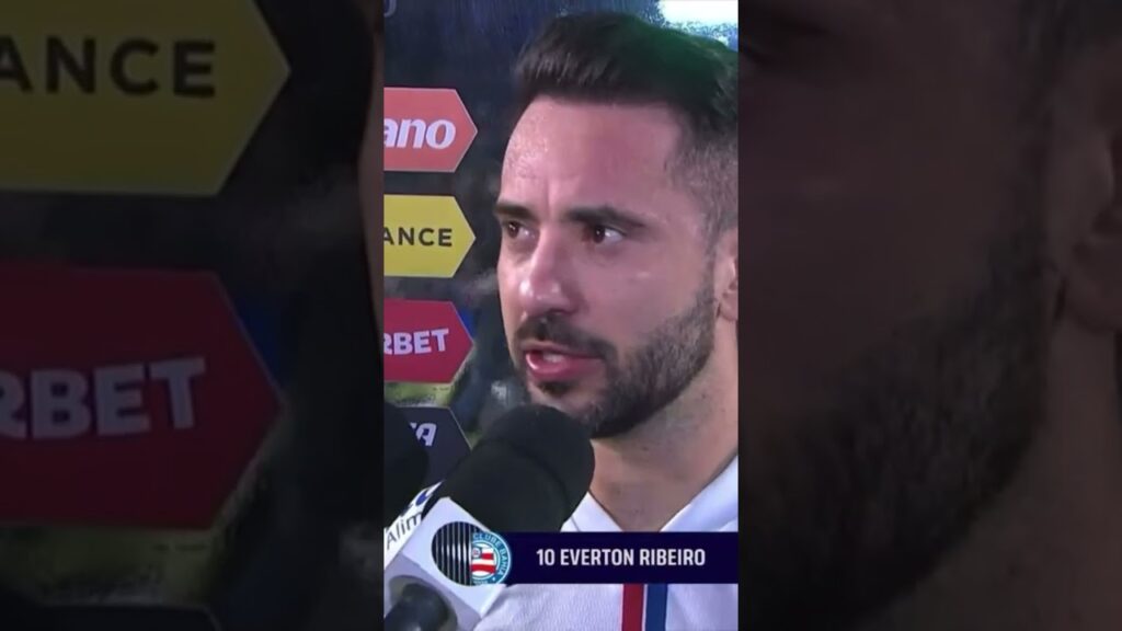ÉVERTON RIBEIRO DEFENDE ESTILO DE JOGO E PEDE AGILIDADE CONTRA O ATLÉTICO #shorts #futebol #bahia
