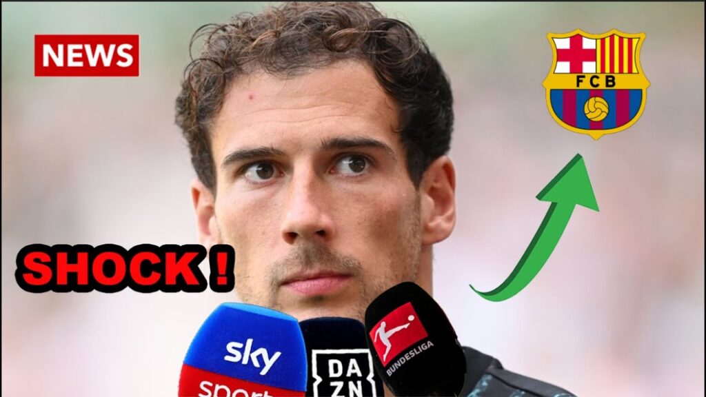 Leon GORETZKA gibt bekannt, dass er BAYERN MÜNCHEN verlässt / nach Barcelona wechselt / Hans Flick