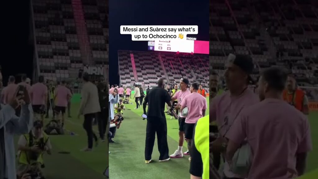 Football royalty 🤝 football royalty