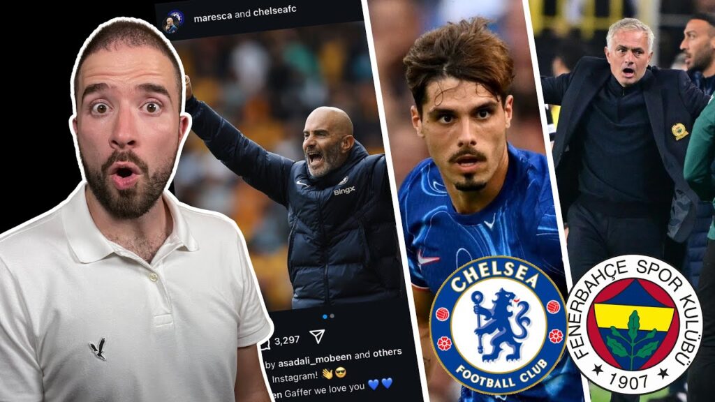 Maresca Joins Instagram! | Pedro Neto Speaks HIGHLY Of Maresca! | Mourinho CLASSIC Referee Remark!